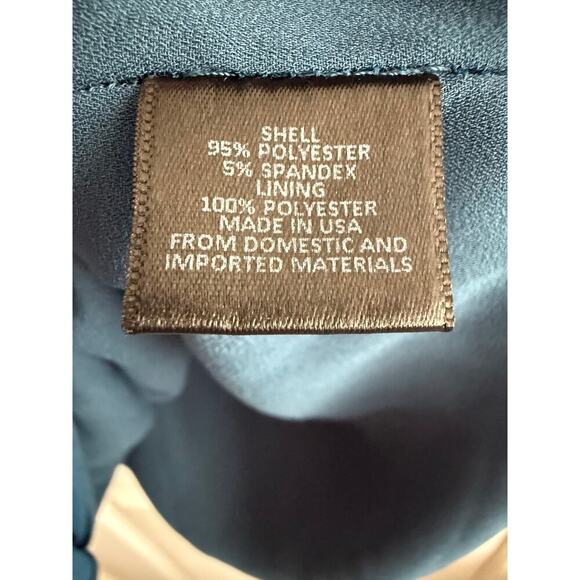 Women’s Charles Henry Asymmetrical Ruffle Dress size XL - Picture 6 of 8